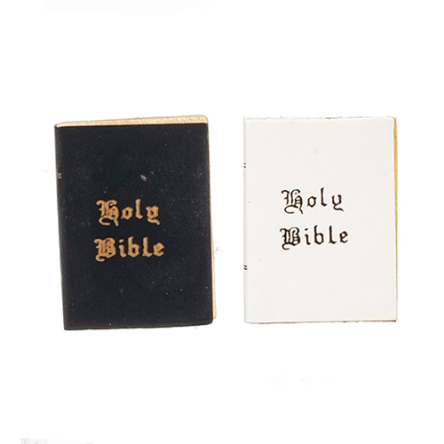 Bibles, 1 Black and 1 White